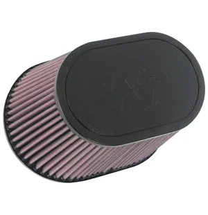 K&N Universal Clamp-On Air Filter Oval Flg: 6-1/4" X 4" 7-7/8" X 5-1/2"B 6-1/4 kuva