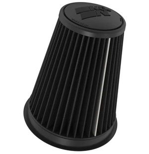 K&N Universal Clamp-On Air Filter 5"Flg 8-1/2"B 5"T 10-1/2"H Gen 3 Dry Diesel kuva