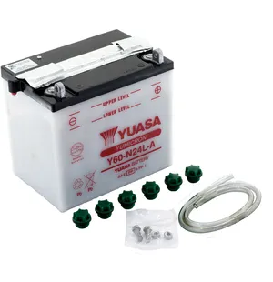Yuasa Batteri Y60-N24L-A (CP) Inkl syra (2) image