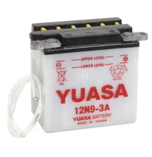 Yuasa Batteri, 12N9-3A (dc) Exkl syra (5) image