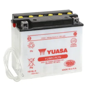 Yuasa Batteri YB18L-A (CP) Inkl syra (2) image