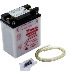 Yuasa Batteri YB12A-B (CP) Inkl syra (4) image