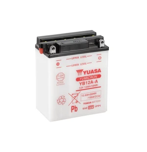 Yuasa Batteri YB12A-A (CP) Inkl syra (4) image