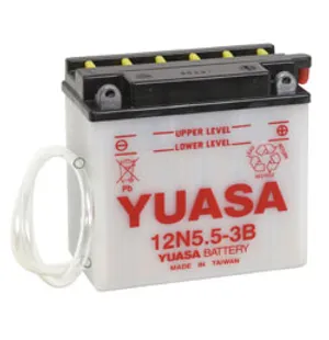 Yuasa Batteri 12N5.5-3B (CP) Inkl syra (4) image