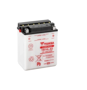 Yuasa Batteri YB14L-A2 (CP) Inkl syra (4) image