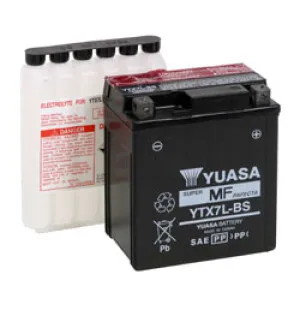 Yuasa Batteri YTX7L-BS (CP) Inkl syra (5) image