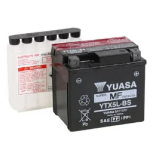 Yuasa Batteri YTX5L-BS (CP) Inkl syra (5) image