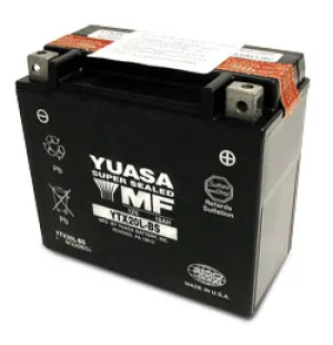 Yuasa Batteri YTX20L-BS (CP) Inkl syra (3) image