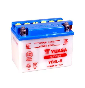 Yuasa Batteri YB4L-B (CP) Inkl syra (10) image