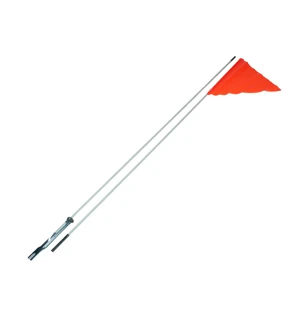 Säkerhetsflagga CAVO. bakaxel/orange. 183cm image