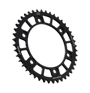 JT Takaratas Alumiini 7075 T6 JTA1308.41BLK Musta kuva