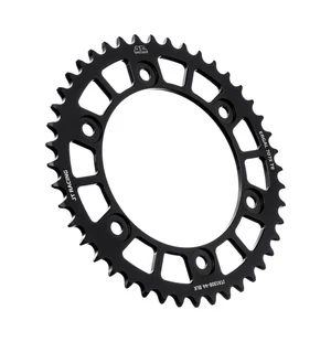 JT Takaratas Alumiini 7075 T6 JTA1308.48BLK Musta kuva