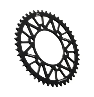 JT Takaratas Alumiini 7075 T6 JTA2020.45BLK Musta kuva
