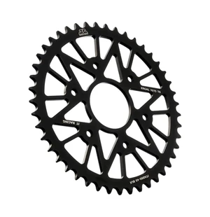 JT Takaratas Alumiini 7075 T6 JTA890.44BLK Musta kuva