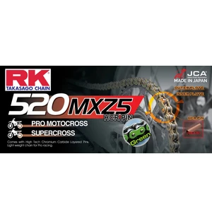 RK MM520MXZ5 Offroad Pro ketju Vihreä +CL (Jousil.) kuva