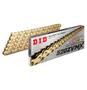 D.I.D 520ZVM-X G&G Chain+Connecting link rivet type (ZJ) kuva