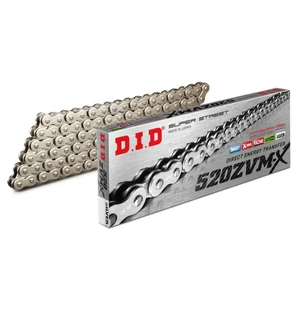 D.I.D 520ZVM-X S&S Chain+Connecting link rivet type (ZJ) kuva