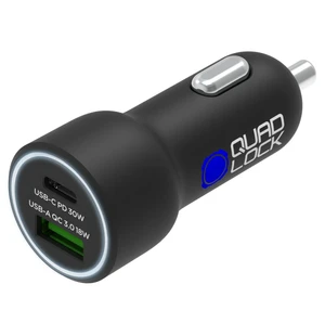 Quad Lock 48W Dual Car Charger - USB-C PD + USB-A QC3.0 kuva
