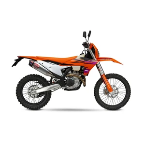Yoshimura Slip-On  KTM 500EXC-F/350EXC-F 2024 RS-12 Stainless w/ Alu muffler kuva