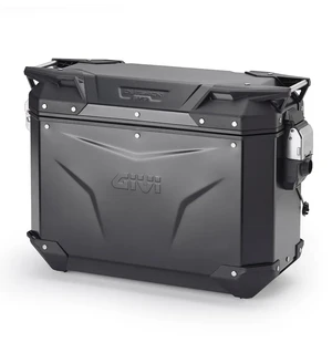 Givi Trekker Outback EVO Black alum. side-case left 37 ltr sold without lock kuva