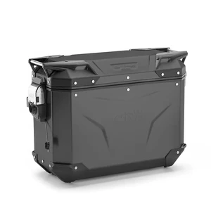 Givi Trekker Outback EVO Black alum. side-case right 37 ltr sold without lock kuva