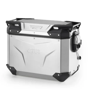 Givi Trekker Outback EVO Natural Alu side-case Left 44ltr sold without lock kuva