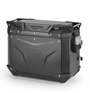 Givi Trekker Outback EVO Black Alu side-case Left 44ltr sold without lock kuva