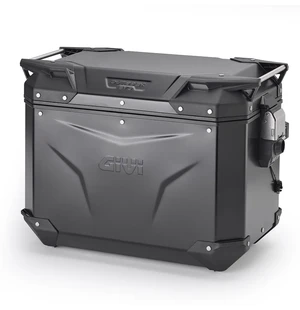 Givi Trekker Outback EVO Black alum. side-case left 48 ltr sold without lock kuva