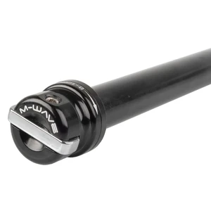 Läpiakseli takanapaan 148mm:n navalle Shimano-type M12x178mm x P1.5xT18.0 mus kuva