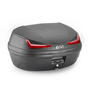 Givi Black Monolock Topcase 45Lt Red Reflect. kuva