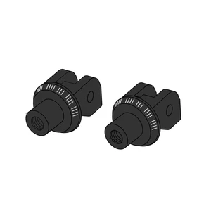 Puig Pair Footrest Fixation Pilot Cfmoto 450 Nk 23- kuva