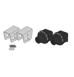 Puig Pair Footrest Fixation Passenger Cfmoto 450 Nk kuva