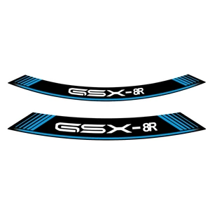 Puig Kit 8 Rim Strips Suzuki Gsx-8R C/Blue kuva