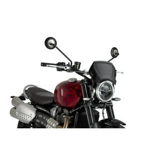 Puig Front Plate Aluminium Triumph Scrambler 1200X 24' kuva