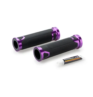 Puig Grips By Pair Puig Hi-Tech Revving 123Mm C/Purple kuva
