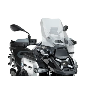 "The front deflectors for the new BMW R1300GS Adventure have been designed to significantly improve the rider&rsquo kuva