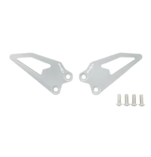 Puig Heel Plates Yamaha R9 25' C/Silver kuva
