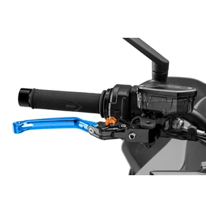 Puig Foldable Brake Lever 4.0. C/Blue Selector C/Orange kuva