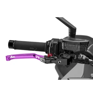 Puig Foldable Brake Lever 4.0 C/Purple Selector C/Red kuva