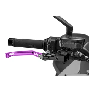 Puig Foldable Brake Lever 4.0 C/Purple Selector C/Titan kuva
