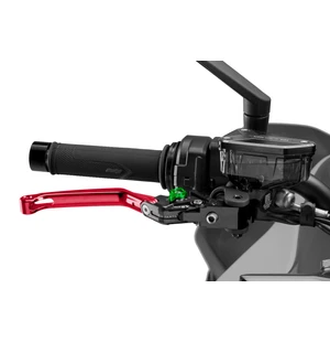 Puig Foldable Brake Lever 4.0. C/Red Selector C/Green kuva