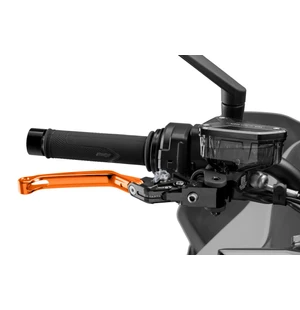 Puig Foldable Brake Lever 4.0. C/Orange Selector C/Tita kuva