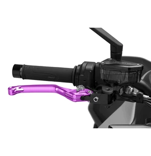 Puig Unfoldable Brake Lever 4.0 C/Purple Selector C/Tita kuva