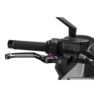 Puig Unfoldable Brake Lever 4.0 C/Black Selector C/Purp kuva