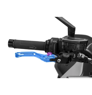 Puig Short Brake Lever 4.0 C/Blue Selector C/Purple kuva