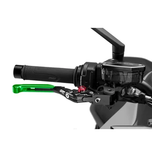Puig Brake Lever 4.0. Black Exten/Green Selector/Red kuva