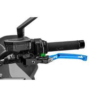 Puig Foldable Clutch Lever 4.0 C/Blue Selector W/Green kuva