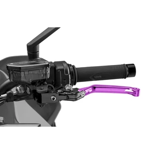 Puig Foldable Clutch Lever 4.0 C/Purple Selector C/Silv kuva