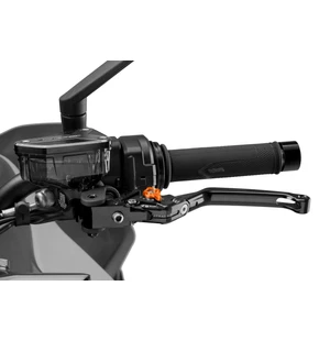 Puig Foldable Clutch Lever 4.0 C/Black Selector C/Orang kuva