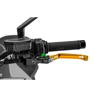 Puig Foldable Clutch Lever 4.0 C/Gold Selector C/Green kuva